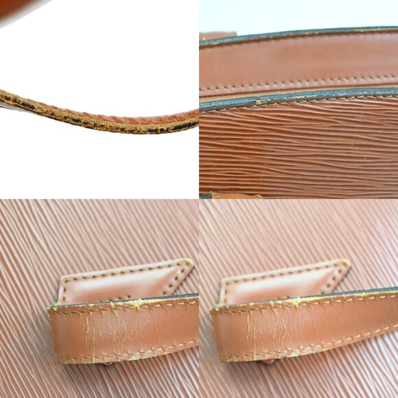 LOUIS VUITTON LV Saint Jacques Hand Bag Epi Leather Brown France M52273 67FC073 - Picture 10 of 16